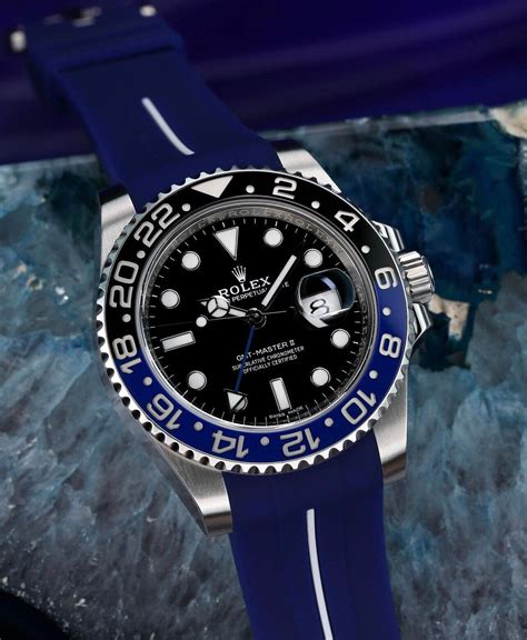 best color strap to go with rolex gmt batman|Rolex GMT.